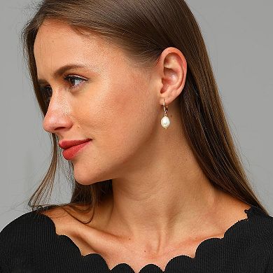 Hoop Earrings with Charms