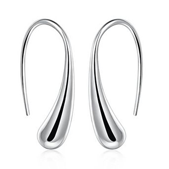 Pull Through Hoop Earrings