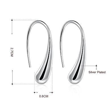 Pull Through Hoop Earrings