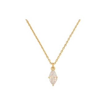 Dainty Solitaire Necklace