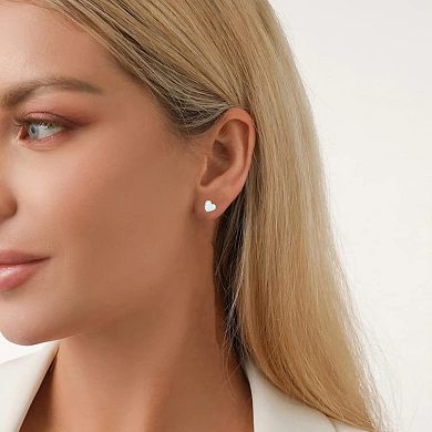 Cute Heart Stud Earrings