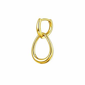 Minimal Double Hoop Earrings