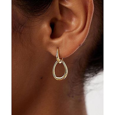Minimal Double Hoop Earrings