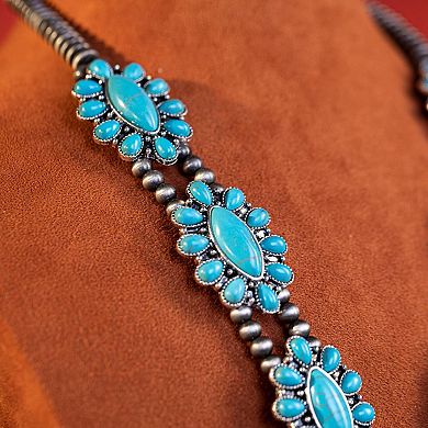 Western Necklace Earring Set