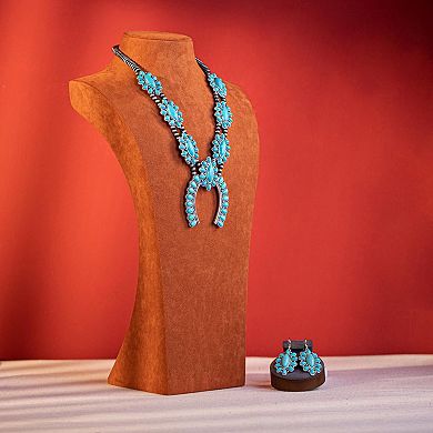 Western Necklace Earring Set