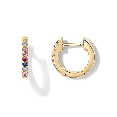Womens Huggie Hoop Earrings