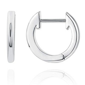 Small Hoop Cuff Earrings