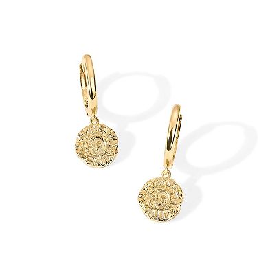 Lightweight Drop Hoop Earrings