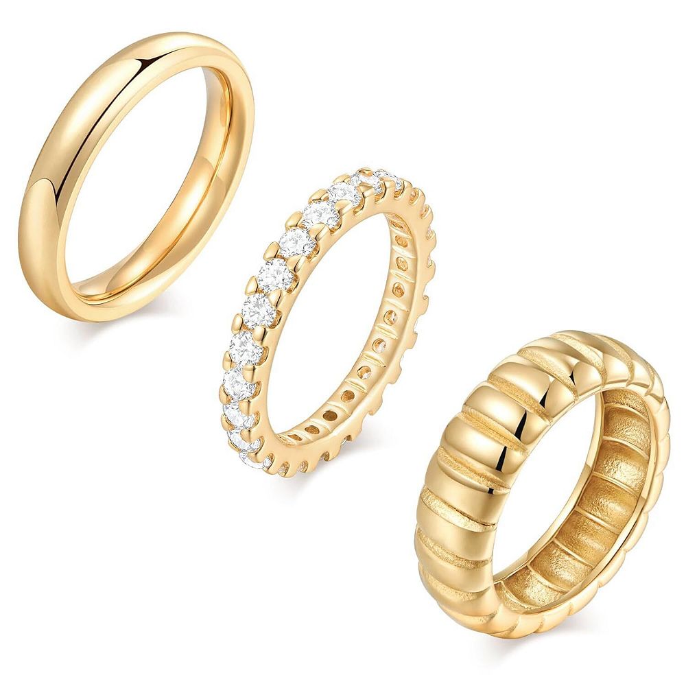 Women Stacking Rings Set