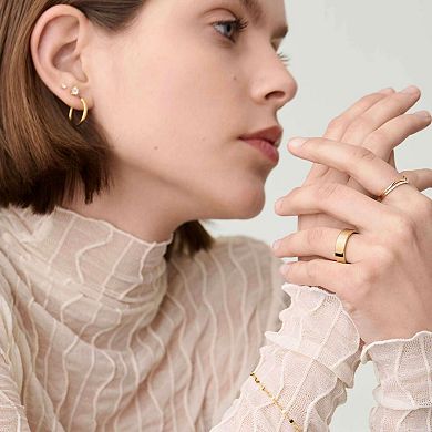 Thin Stacking Band Rings