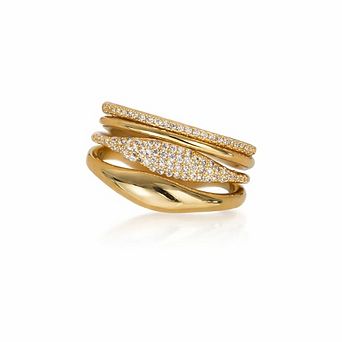 Dainty Infinity Band Rings