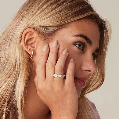 Stackable Oval Band Ring