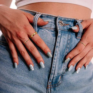Women Stackable Rings Set
