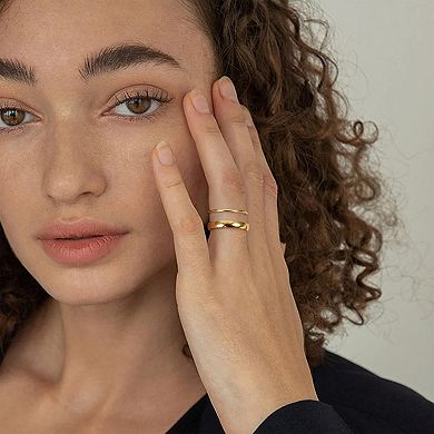 Women Stackable Rings Set