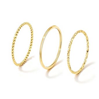 Dainty Stackable Ring Set