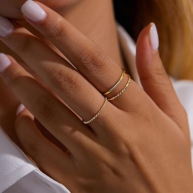 Dainty Stackable Ring Set