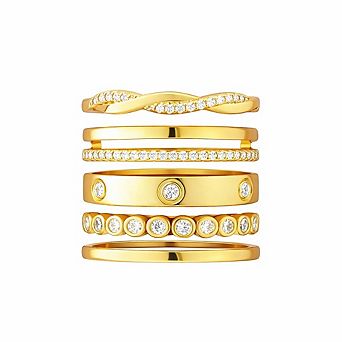 Women Stacking Rings Set