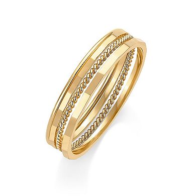 Minimalist Gold Stacking Rings