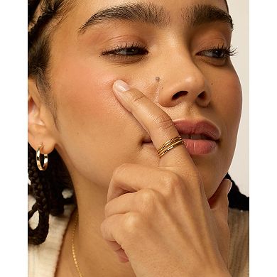 Minimalist Gold Stacking Rings