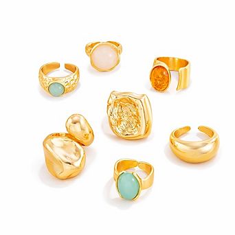 Vintage Rhinestone Statement Rings