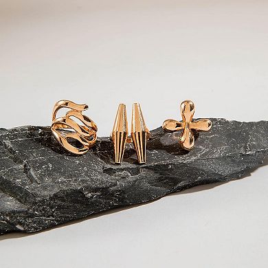 Vintage Gold Stackable Ring Set
