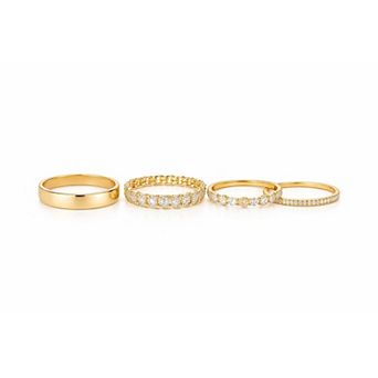 Chunky Stack Ring Pack
