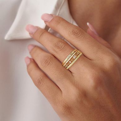 Women Stacking Ring Set