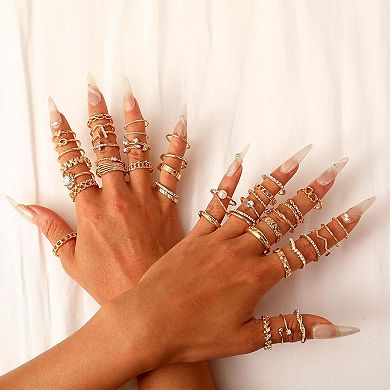 Cubic Zirconia Midi Rings for Women