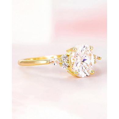 Marquise & Round CZ Wedding Band
