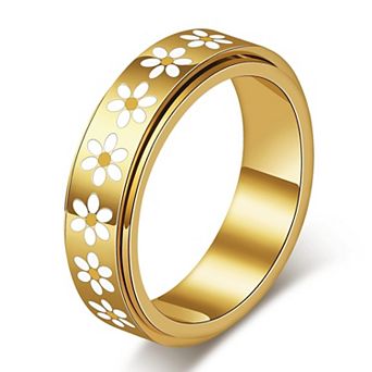 Spinner Ring for Stress Relief