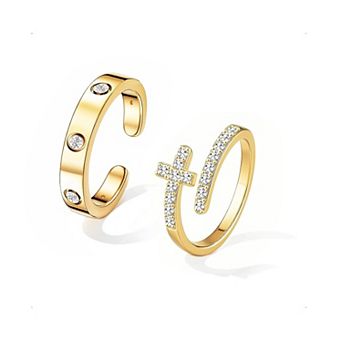 Dainty Stackable Wedding Band Rings