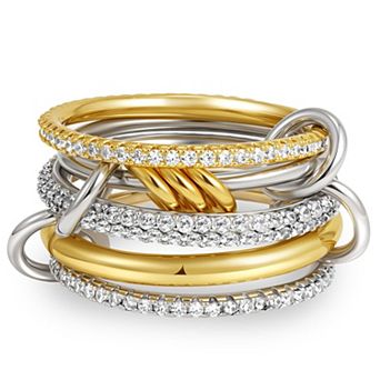Mixed Metal Stackable Rings