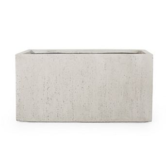 Trikiousd 31.25" Rectangular Planter Box Garden Pot Vegetable Plant