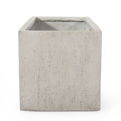 Trikiousd 31.25" Rectangular Planter Box Garden Pot Vegetable Plant