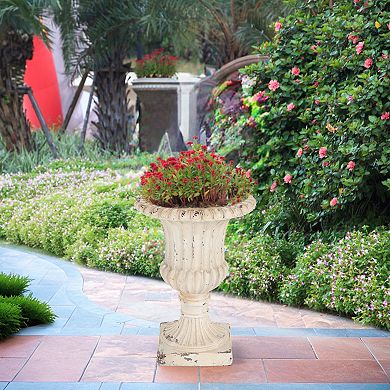 Trikiousd Garden Urn Planter Pot Vintage Decorative Flower Pot