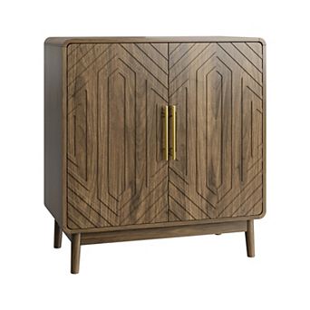 Trikiousd Buffet Cabinet Sideboard Living Room Accent Cabinet