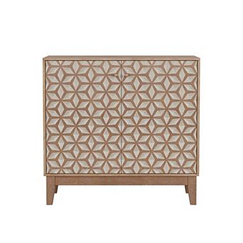 Trikiousd Wooden Buffet Cabinet Accent Cabinet Sideboard