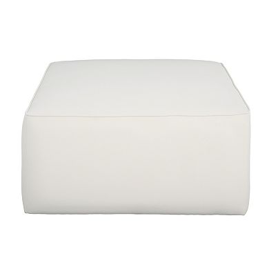 Trikiousd Upholstered Square Ottoman Sofa Footrest