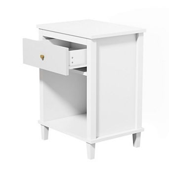 Trikiousd Kids Nightstand Bedside Table with Storage for Children’s Bedroom