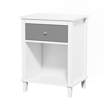 Trikiousd Kids Nightstand Bedside Table with Storage for Children’s Bedroom