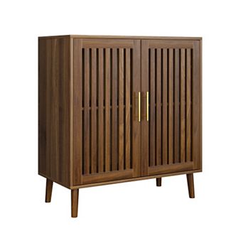 Trikiousd Mid-Century Modern Sideboard Buffet Accent Cabinet