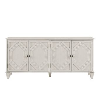 Trikiousd 65" Mid-Century Modern Sideboard Buffet Cabinet with Storage