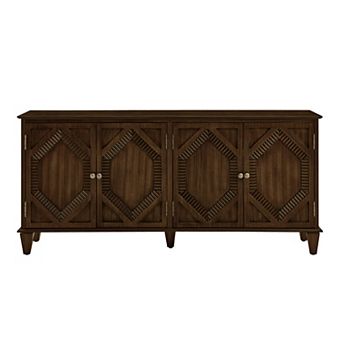 Trikiousd 65" Mid-Century Modern Sideboard Buffet Cabinet with Storage
