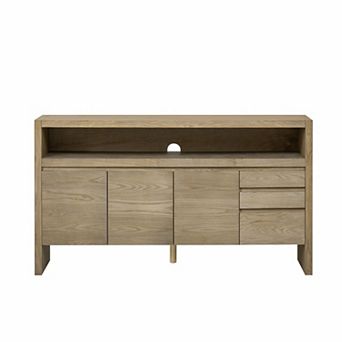 Trikiousd 60-Inch Modern Sideboard with 3 Doors and 3 Drawers