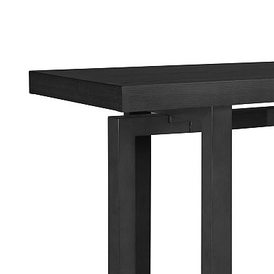 Trikiousd 59" Narrow Console Table Slim Entryway Sofa Table