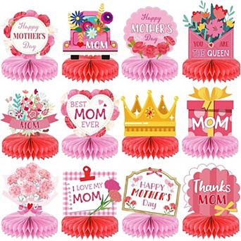 Mothers Day Honeycomb Table Decor