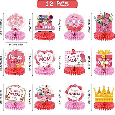 Mothers Day Honeycomb Table Decor