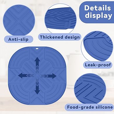 260-Piece Air Fryer Liners Set, Silicone and Disposable, Non-Stick, Reusable