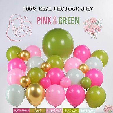 Mother's Day Balloon Kit - Pink & Green