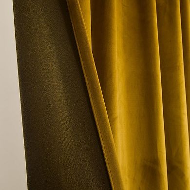 Velvet Blackout Curtains, Thermal Insulated Back Tab Panels